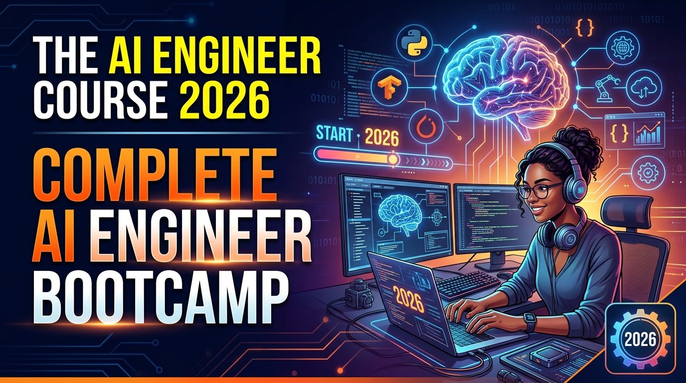 The AI Engineer Course 2026: Complete AI Engineer Bootcamp
