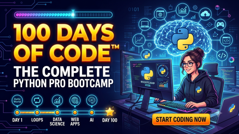 100 Days of Code™: The Complete Python Pro Bootcamp